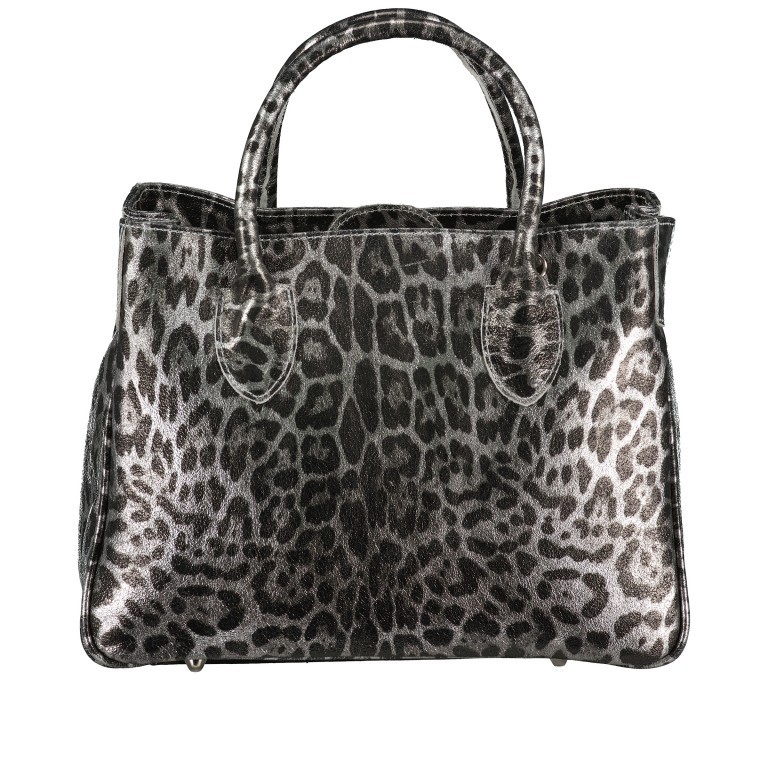 Handtasche Leoprint, Marke: Hausfelder Manufaktur, Abmessungen in cm: 30x22x12, Bild 3 von 7