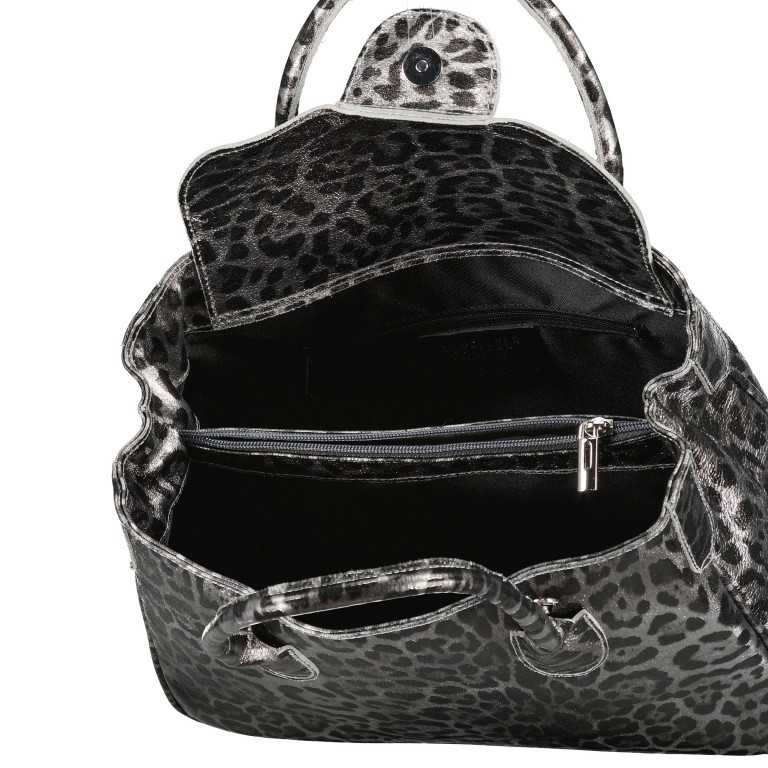 Handtasche Leoprint, Marke: Hausfelder Manufaktur, Abmessungen in cm: 30x22x12, Bild 7 von 7