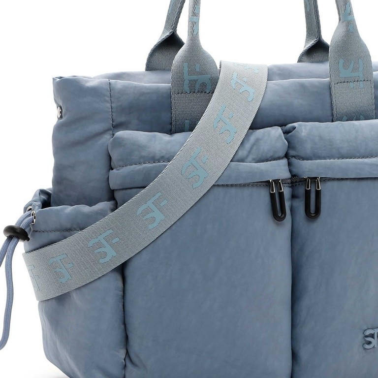 Handtasche Abby 14625, Farbe: blau/petrol, beige, Marke: Suri Frey, Abmessungen in cm: 32x24x13, Bild 8 von 8
