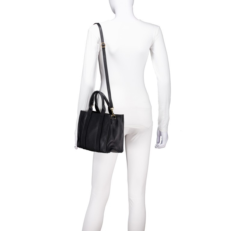 Handtasche Dollaro Book Tote, Marke: Hausfelder Manufaktur, Abmessungen in cm: 26x19x11, Bild 5 von 7
