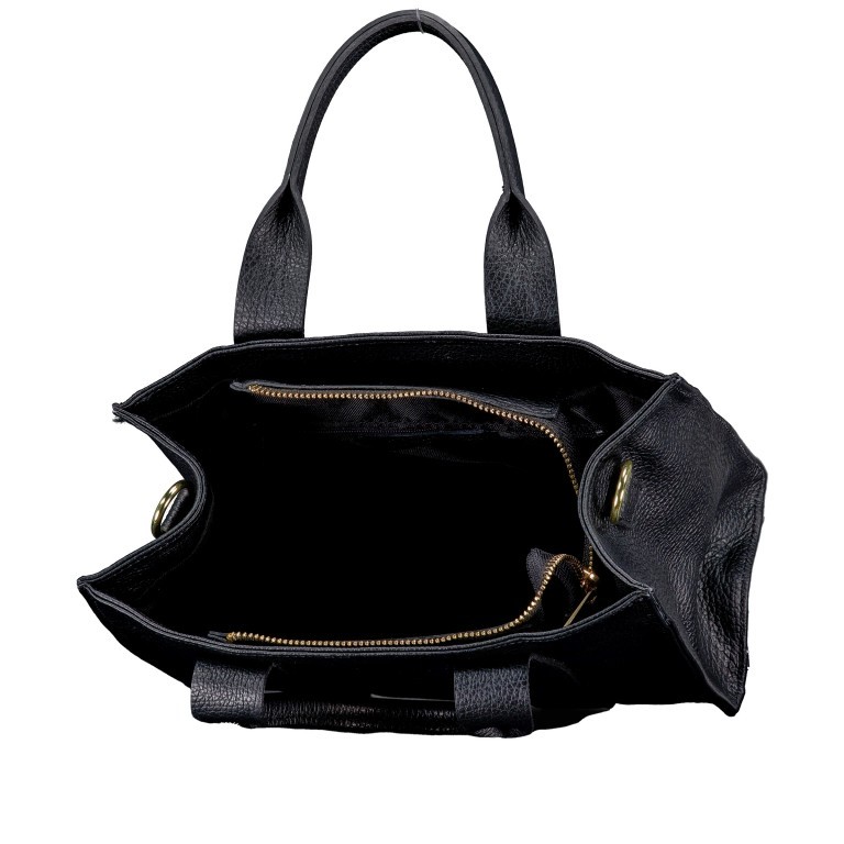 Handtasche Dollaro Book Tote, Marke: Hausfelder Manufaktur, Abmessungen in cm: 26x19x11, Bild 7 von 7