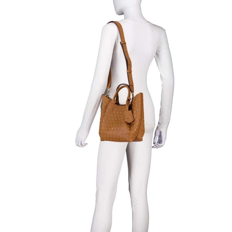 Handtasche Epson Essential Small, Farbe: cognac, beige, Marke: Abro, Abmessungen in cm: 24x24x16, Bild 6 von 8
