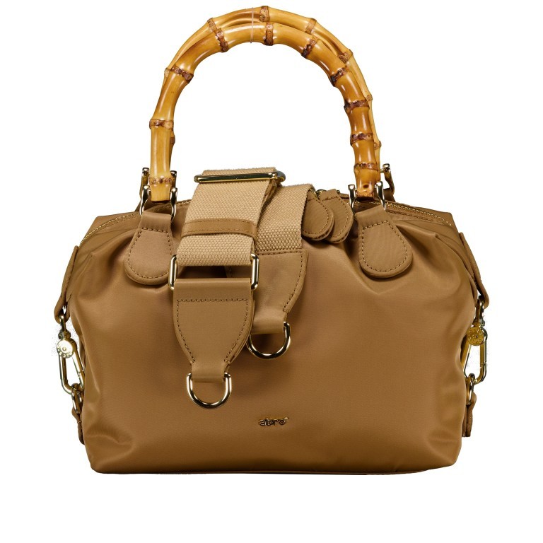 Handtasche Rosa S variabel in der Form, Farbe: blau/petrol, cognac, Marke: Abro, Abmessungen in cm: 23x16x0, Bild 1 von 7