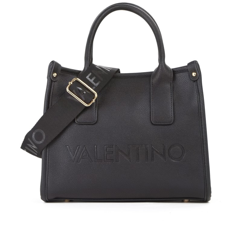 Handtasche Foxy Relove Recycle, Farbe: schwarz, beige, Marke: Valentino Bags, Abmessungen in cm: 26.3x22.5x12.5, Bild 2 von 9