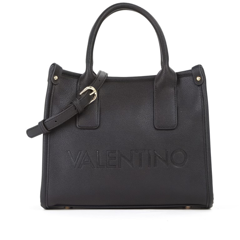 Handtasche Foxy Relove Recycle, Farbe: schwarz, beige, Marke: Valentino Bags, Abmessungen in cm: 26.3x22.5x12.5, Bild 1 von 9