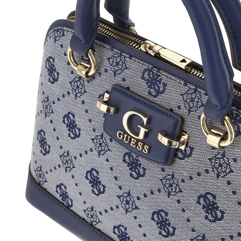 Handtasche Neda 4G-Logo Peony Latte, Farbe: braun, Marke: Guess, EAN: 0190231964209, Abmessungen in cm: 25x19.5x11, Bild 6 von 7