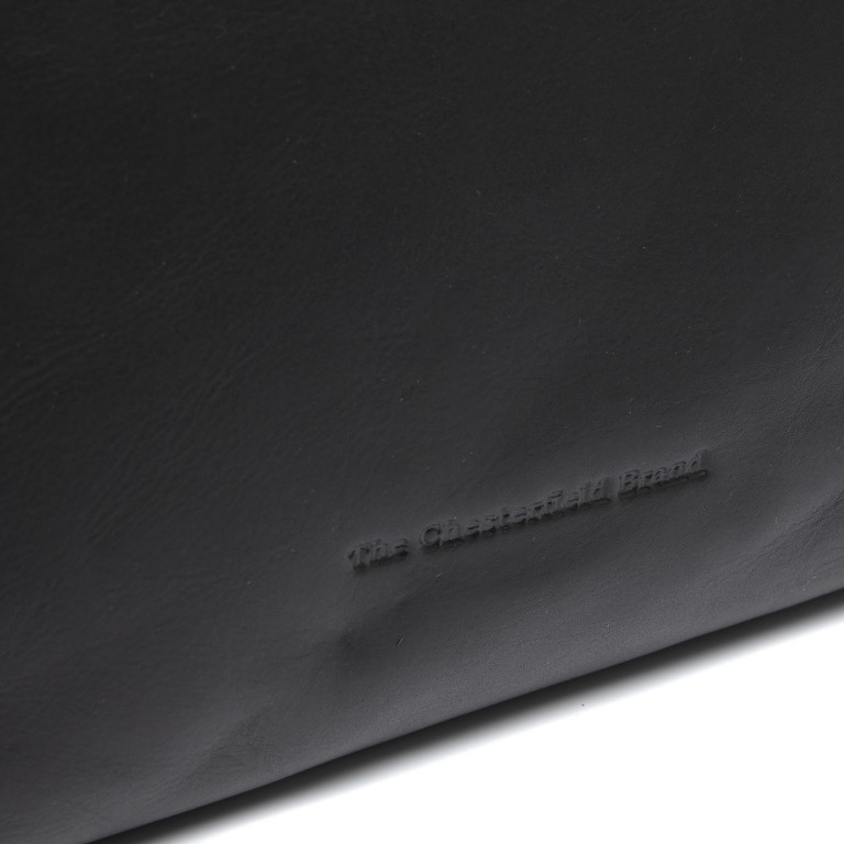 Handtasche Hermosa, Farbe: schwarz, cognac, Marke: The Chesterfield Brand, Abmessungen in cm: 26x22.5x11, Bild 9 von 9
