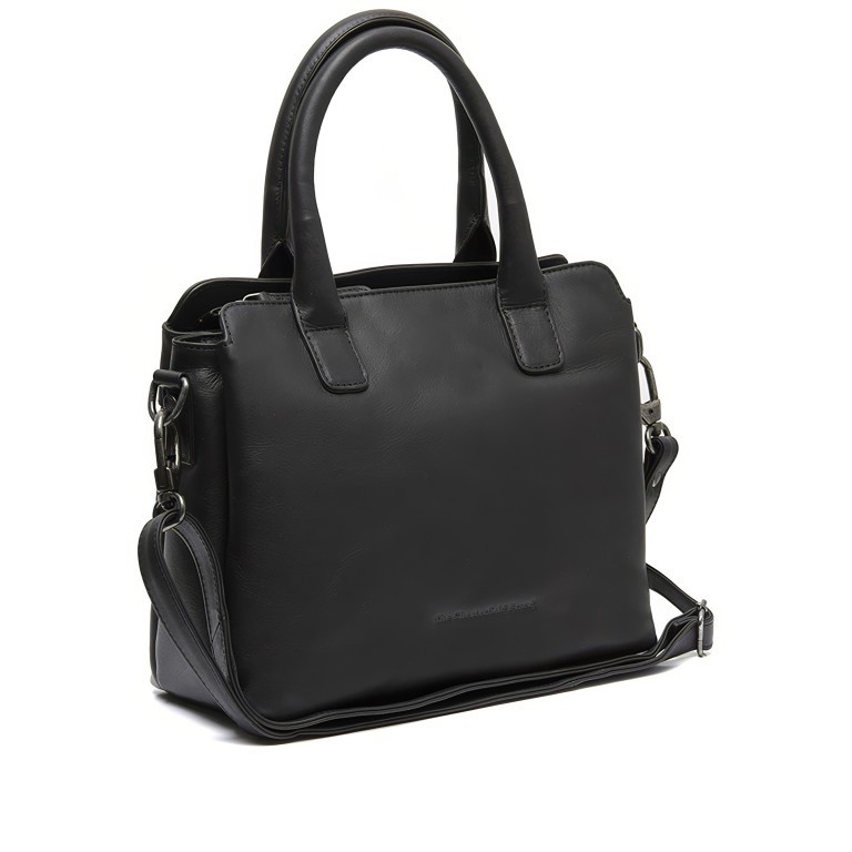Handtasche Hermosa, Farbe: schwarz, cognac, Marke: The Chesterfield Brand, Abmessungen in cm: 26x22.5x11, Bild 1 von 9