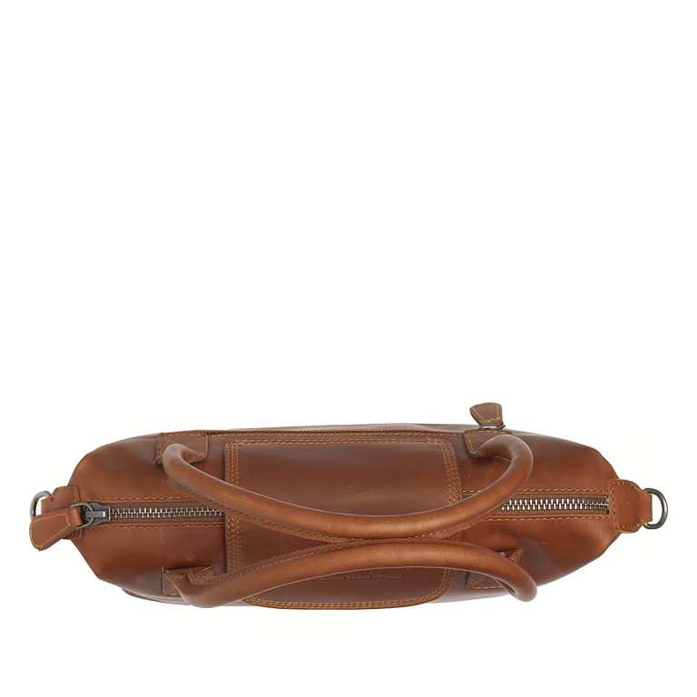 Handtasche Hockney, Farbe: schwarz, cognac, Marke: The Chesterfield Brand, Abmessungen in cm: 23.5x14.5x8, Bild 5 von 8