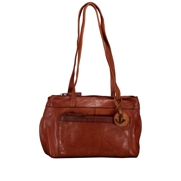 Shopper Urban-Poets Zea UP-13394, Farbe: anthrazit, cognac, Marke: Harbour 2nd, Abmessungen in cm: 31x21x9, Bild 1 von 5