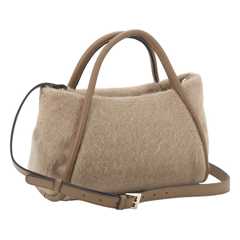 Handtasche Willow S, Farbe: cognac, taupe/khaki, Marke: Abro, Abmessungen in cm: 26x17x14.5, Bild 2 von 4