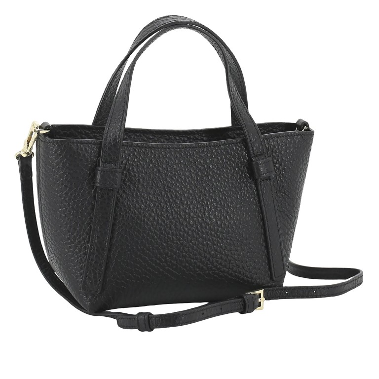 Tasche Tekla Cosmo Mini, Farbe: schwarz, taupe/khaki, Marke: Abro, Abmessungen in cm: 15.5x13x11, Bild 2 von 8