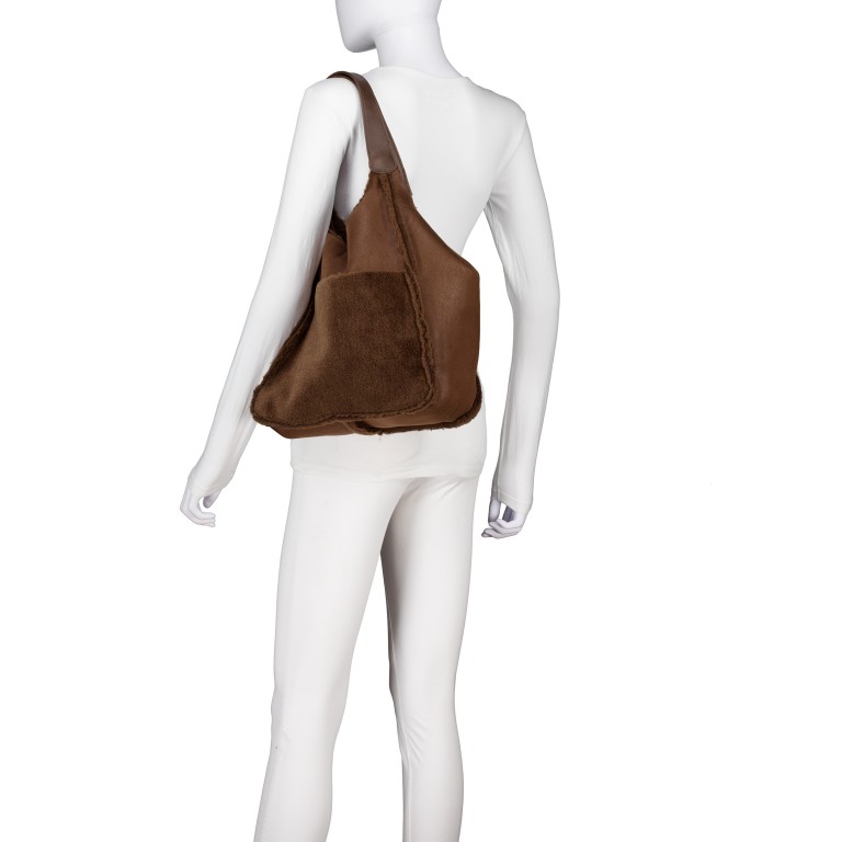 Shopper Gaja, Farbe: braun, taupe/khaki, Marke: Tamaris, Abmessungen in cm: 31x33x14, Bild 8 von 11
