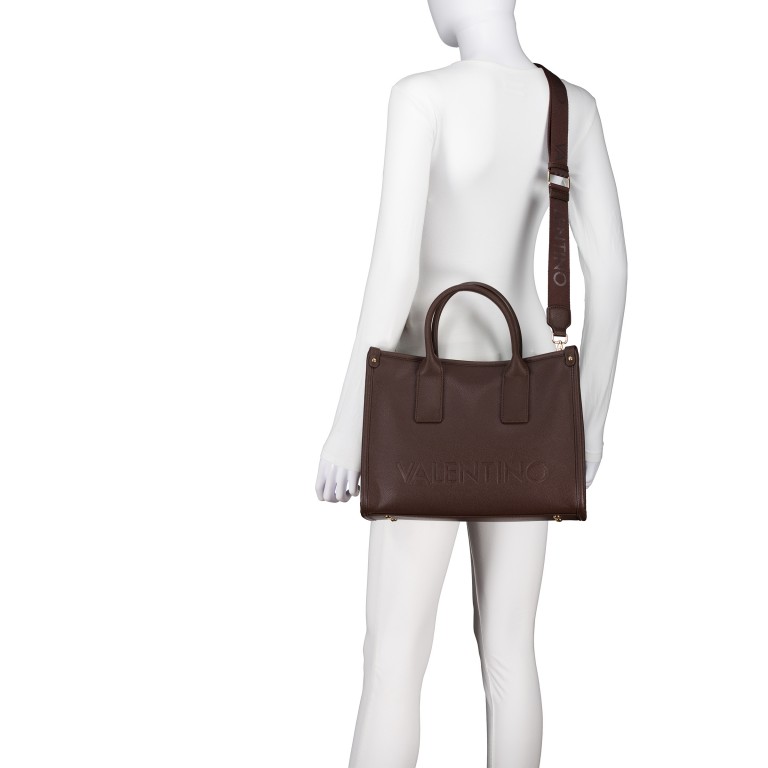 Handtasche Foxy Relove Recycle, Farbe: schwarz, braun, beige, Marke: Valentino Bags, Abmessungen in cm: 34x25.5x14.5, Bild 6 von 7