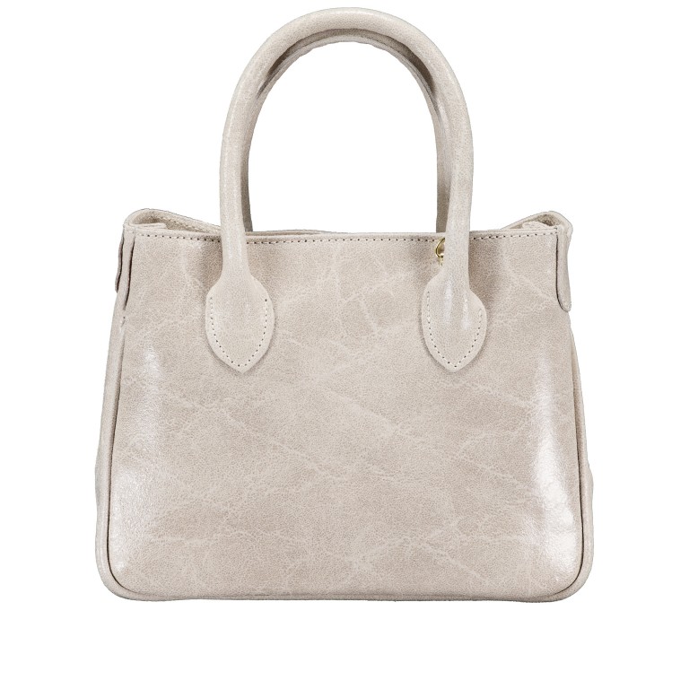 Handtasche Elefante, Farbe: beige, Marke: Hausfelder Manufaktur, Abmessungen in cm: 23x17.5x10, Bild 3 von 7