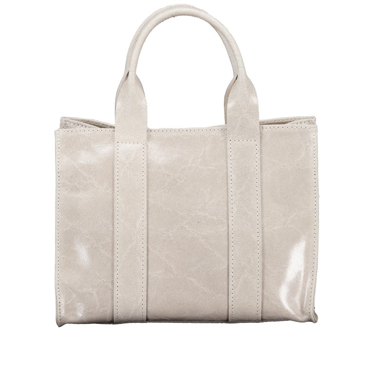Handtasche Elefante, Farbe: beige, Marke: Hausfelder Manufaktur, Abmessungen in cm: 25x19x12, Bild 3 von 7