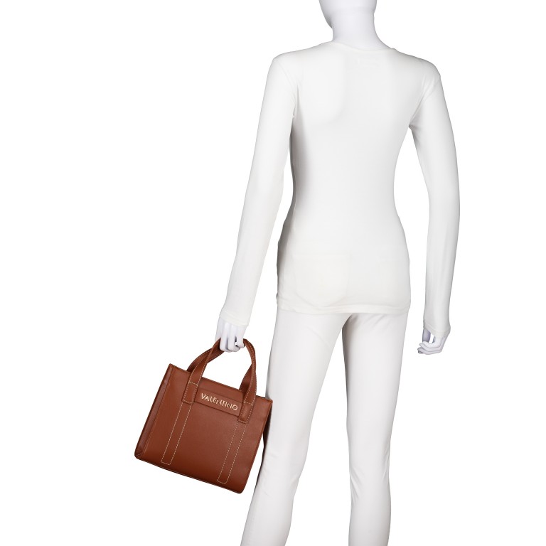 Handtasche Aury Relove Recycle, Farbe: cognac, beige, Marke: Valentino Bags, Abmessungen in cm: 25x22x9, Bild 4 von 7