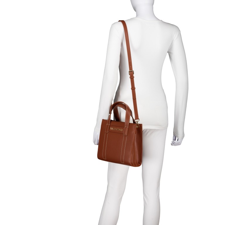 Handtasche Aury Relove Recycle, Farbe: cognac, beige, Marke: Valentino Bags, Abmessungen in cm: 25x22x9, Bild 5 von 7