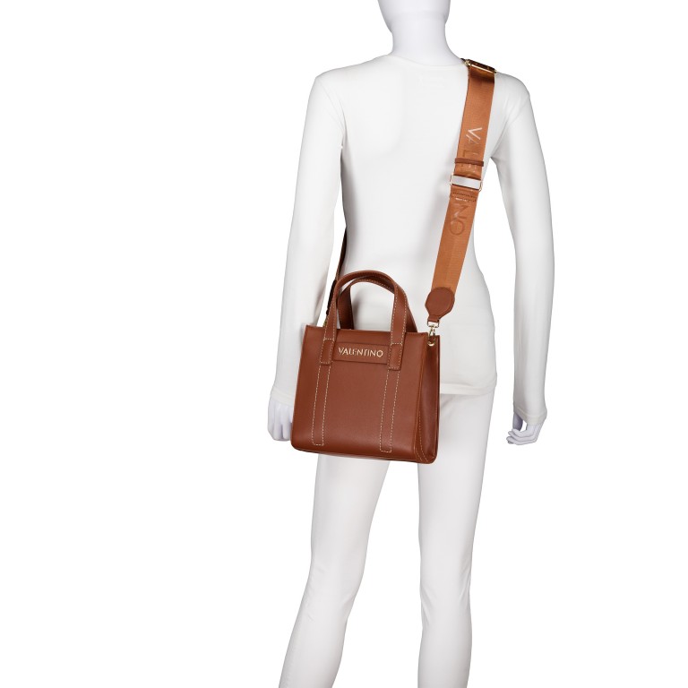 Handtasche Aury Relove Recycle, Farbe: cognac, beige, Marke: Valentino Bags, Abmessungen in cm: 25x22x9, Bild 6 von 7