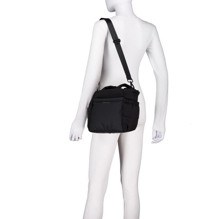 Handtasche Hellvi Cloud S, Farbe: schwarz, beige, Marke: Kapten & Son, Abmessungen in cm: 33.5x25.5x5.5, Bild 6 von 13