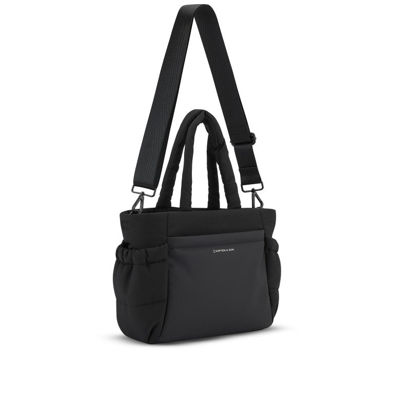 Handtasche Hellvi Cloud S, Farbe: schwarz, beige, Marke: Kapten & Son, Abmessungen in cm: 33.5x25.5x5.5, Bild 3 von 13