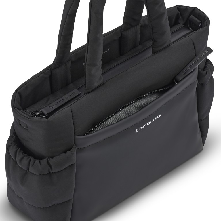Handtasche Hellvi Cloud S, Farbe: schwarz, beige, Marke: Kapten & Son, Abmessungen in cm: 33.5x25.5x5.5, Bild 13 von 13