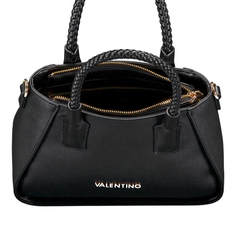Handtasche Eris Relove Recycle, Farbe: schwarz, beige, Marke: Valentino Bags, Abmessungen in cm: 27x19x10, Bild 7 von 7