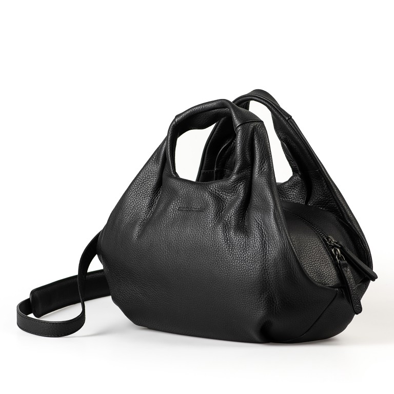 Handtasche Philocalists Beauty, Farbe: schwarz, rot/weinrot, beige, Marke: Aunts & Uncles, Abmessungen in cm: 29x19x12, Bild 2 von 9