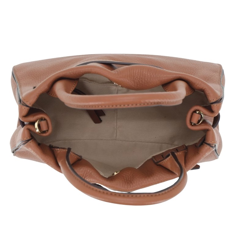 Tasche Jill Handbag Dalia, Farbe: schwarz, cognac, beige, Marke: Abro, Abmessungen in cm: 24x18x8, Bild 8 von 8