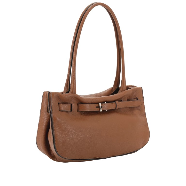 Shopper Jill Shoulder Bag Dalia, Farbe: schwarz, cognac, beige, Marke: Abro, Abmessungen in cm: 30x20x10, Bild 2 von 6