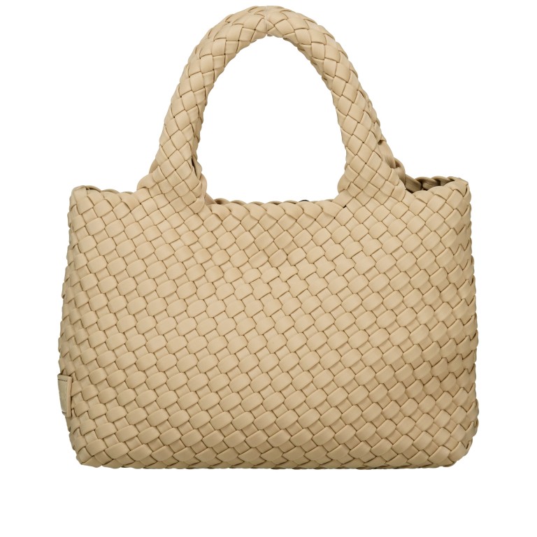 Handtasche Claire mit herausnehmbarem Etui, Farbe: schwarz, blau/petrol, beige, Marke: blingberlin, Abmessungen in cm: 23x18x8, Bild 4 von 10