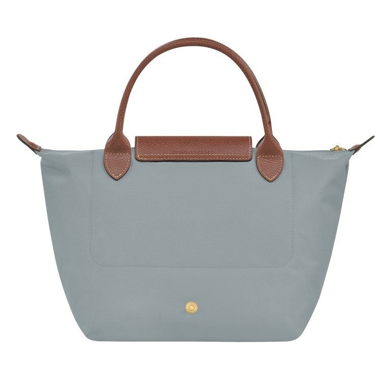 Handtasche Le Pliage Handtasche S, Farbe: grau, blau/petrol, braun, cognac, taupe/khaki, grün/oliv, rot/weinrot, flieder/lila, rosa/pink, orange, gelb, beige, Marke: Longchamp, Abmessungen in cm: 23x22x14, Bild 3 von 5