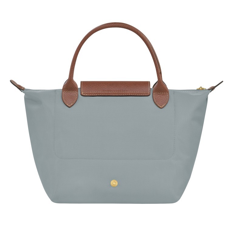 Handtasche Le Pliage Handtasche S, Farbe: grau, blau/petrol, braun, cognac, taupe/khaki, grün/oliv, flieder/lila, rosa/pink, orange, gelb, beige, Marke: Longchamp, Abmessungen in cm: 23x22x14, Bild 3 von 5