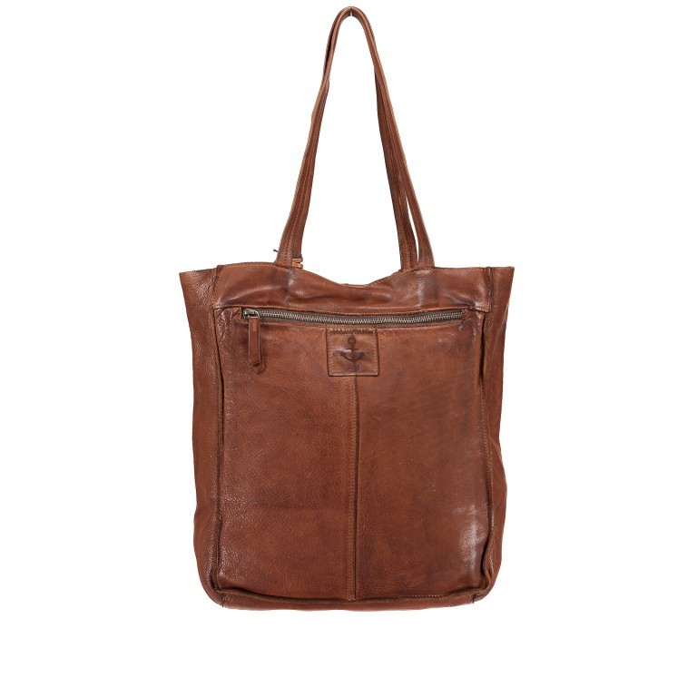 Shopper Anchor-Love Elbe 1 B3.6595 Sweet Caramel, Farbe: cognac, Marke: Harbour 2nd, EAN: 4046478055049, Abmessungen in cm: 29x37x11, Bild 3 von 5