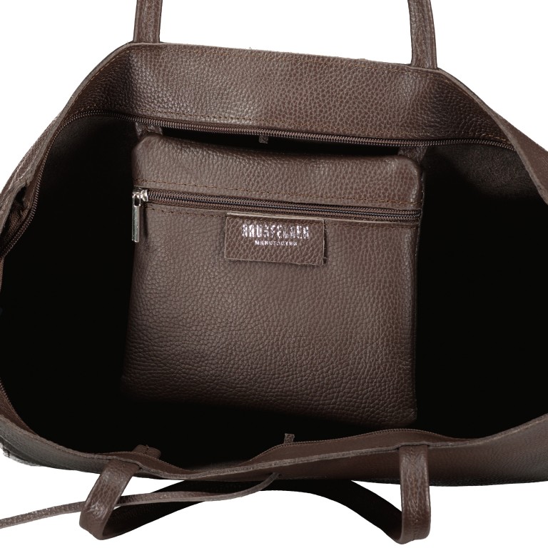 Shopper Dollaro Grasgrün, Farbe: grün/oliv, Marke: Hausfelder Manufaktur, EAN: 4065646010260, Abmessungen in cm: 38x31.5x12, Bild 5 von 5