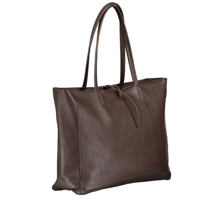 Shopper Dollaro, Farbe: schwarz, grau, blau/petrol, braun, cognac, taupe/khaki, grün/oliv, rot/weinrot, flieder/lila, rosa/pink, orange, gelb, beige, weiß, Marke: Hausfelder Manufaktur, Abmessungen in cm: 38x31.5x12, Bild 2 von 5