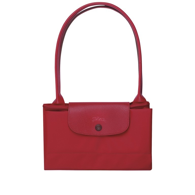 Shopper Le Pliage Club Shopper L Rot, Farbe: rot/weinrot, Marke: Longchamp, EAN: 3597922016709, Abmessungen in cm: 31x30x19, Bild 4 von 4