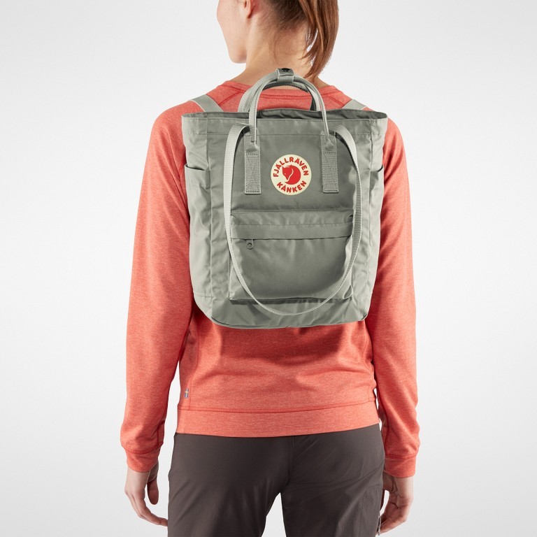 Tasche Kånken Totepack Rowan Red, Farbe: orange, Marke: Fjällräven, EAN: 7323450598341, Abmessungen in cm: 30x36x15, Bild 6 von 8