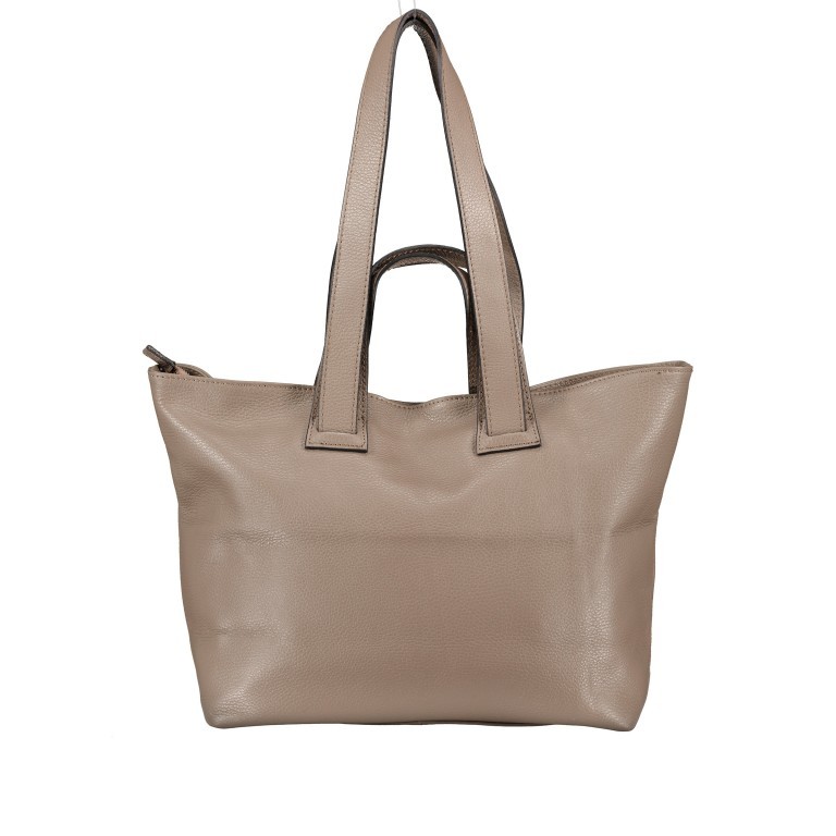 Tasche Dollaro Taupe, Farbe: taupe/khaki, Marke: Hausfelder Manufaktur, EAN: 4065646004078, Abmessungen in cm: 31x30x14, Bild 3 von 9