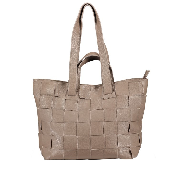 Tasche, Farbe: schwarz, taupe/khaki, grün/oliv, weiß, Marke: Hausfelder Manufaktur, Abmessungen in cm: 31x30x14, Bild 7 von 7