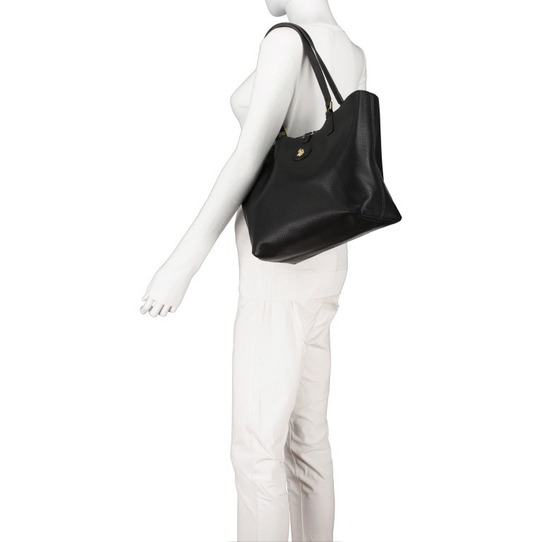 Shopper Malibu mit Wendefunktion Ice, Farbe: beige, Marke: U.S. Polo Assn., EAN: 8052792911974, Abmessungen in cm: 28x26x14, Bild 4 von 13
