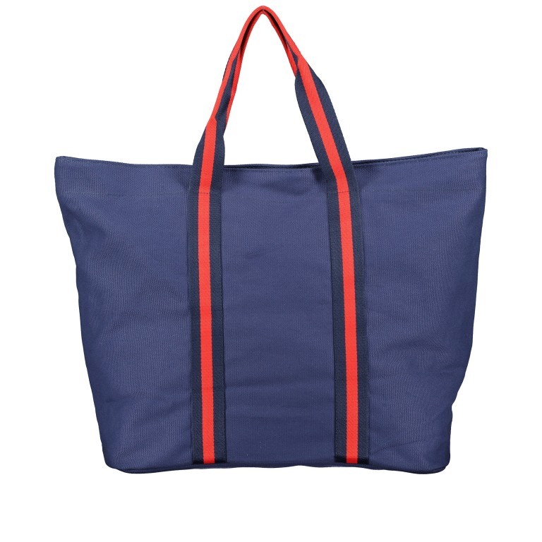 Shopper Stan Navy, Farbe: blau/petrol, Marke: Blackbeat, EAN: 8720289384609, Abmessungen in cm: 40x37x20, Bild 3 von 5