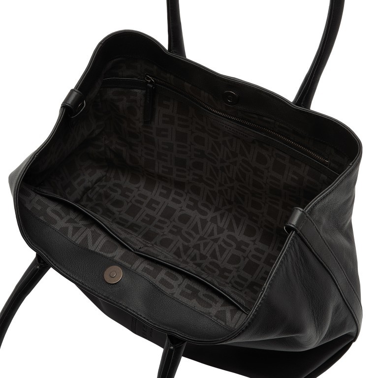 Shopper Chelsea Shopper M Black, Farbe: schwarz, Marke: Liebeskind Berlin, EAN: 4064657276627, Abmessungen in cm: 36x29x15, Bild 4 von 5