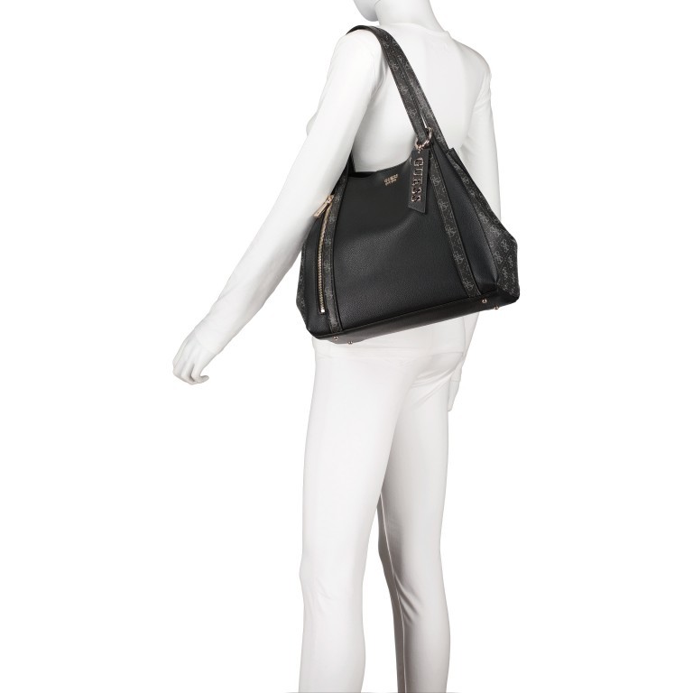 Shopper Naya Bag in Bag Coal Multi, Farbe: schwarz, Marke: Guess, EAN: 0190231479352, Bild 5 von 14