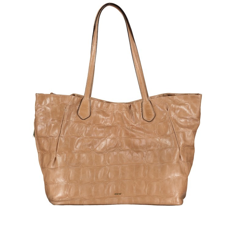 Shopper Kroko Lou Big Taupe, Farbe: grün/oliv, Marke: Abro, EAN: 4061724776264, Abmessungen in cm: 34.5x30x18, Bild 7 von 8