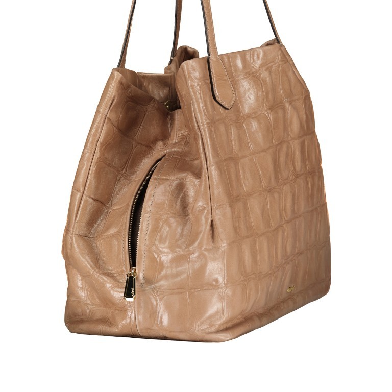 Shopper Kroko Lou Big Nude, Farbe: rosa/pink, Marke: Abro, EAN: 4061724776295, Abmessungen in cm: 34.5x30x18, Bild 8 von 8