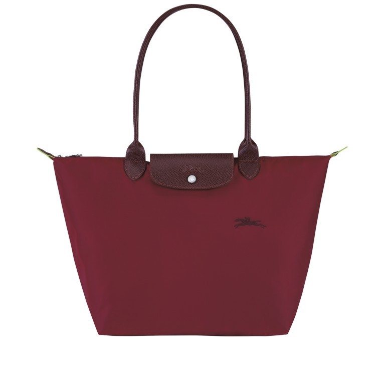 Shopper Le Pliage Green Shopper L, Farbe: schwarz, anthrazit, blau/petrol, cognac, grün/oliv, rot/weinrot, flieder/lila, rosa/pink, orange, gelb, Marke: Longchamp, Abmessungen in cm: 31x30x19, Bild 1 von 5