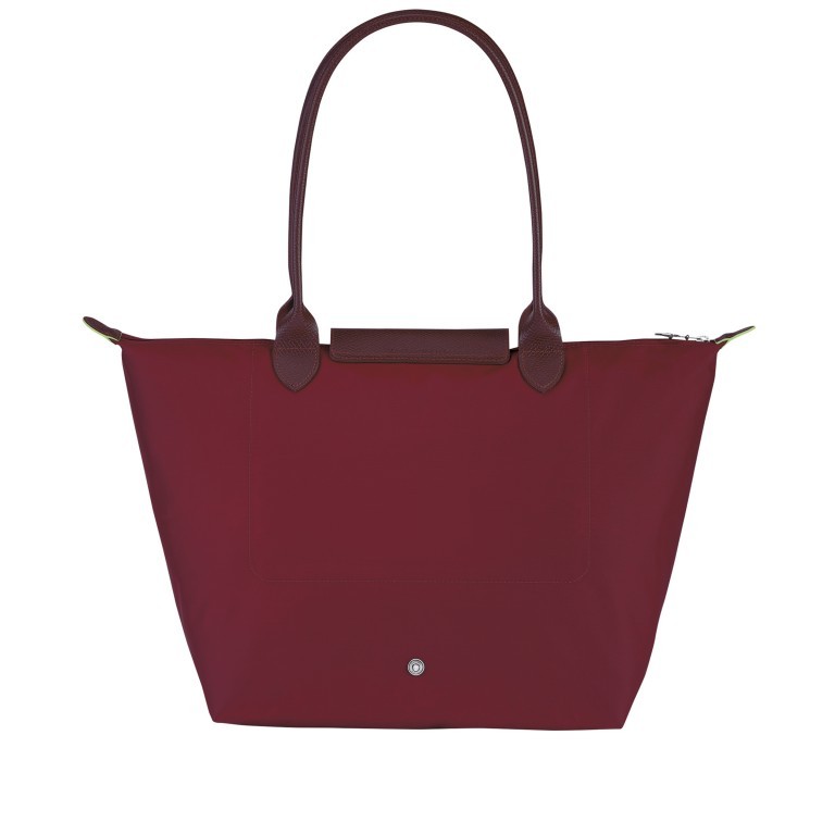 Shopper Le Pliage Green Shopper L, Farbe: schwarz, anthrazit, blau/petrol, braun, cognac, taupe/khaki, grün/oliv, rot/weinrot, flieder/lila, rosa/pink, orange, gelb, Marke: Longchamp, Abmessungen in cm: 31x30x19, Bild 3 von 5
