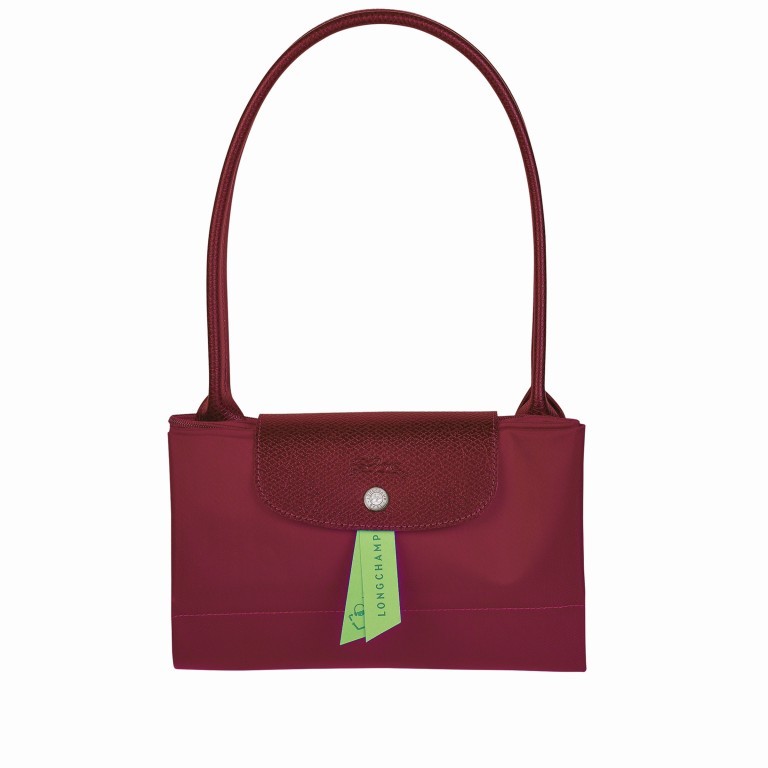 Shopper Le Pliage Green Shopper L, Farbe: schwarz, anthrazit, blau/petrol, braun, cognac, taupe/khaki, grün/oliv, rot/weinrot, flieder/lila, rosa/pink, orange, gelb, Marke: Longchamp, Abmessungen in cm: 31x30x19, Bild 5 von 5