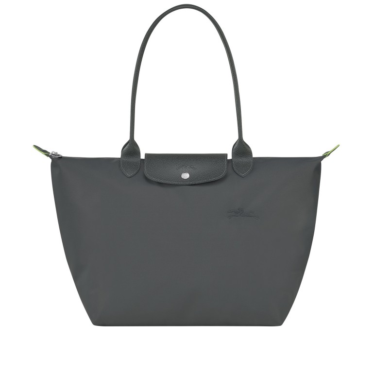 Shopper Le Pliage Green Shopper L, Farbe: schwarz, anthrazit, blau/petrol, braun, cognac, taupe/khaki, grün/oliv, rot/weinrot, flieder/lila, rosa/pink, orange, gelb, Marke: Longchamp, Abmessungen in cm: 31x30x19, Bild 1 von 6